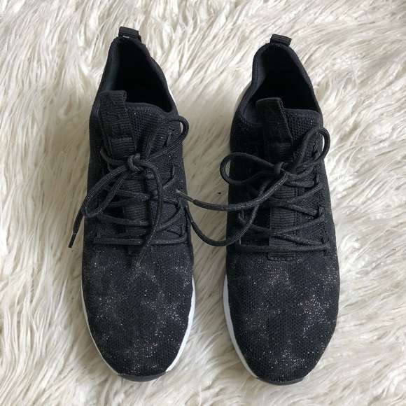 Ash Jaguar Star Metallic Knit Platform Sneakers - Picture 4 of 10